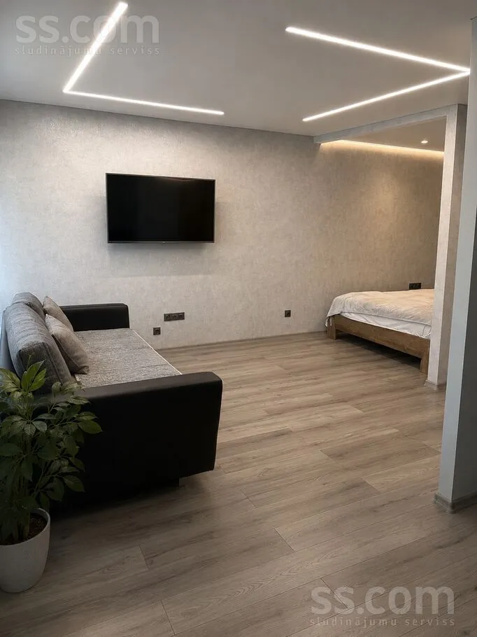 Soggiorno - Modern Apartment with Loft in Daugavpils