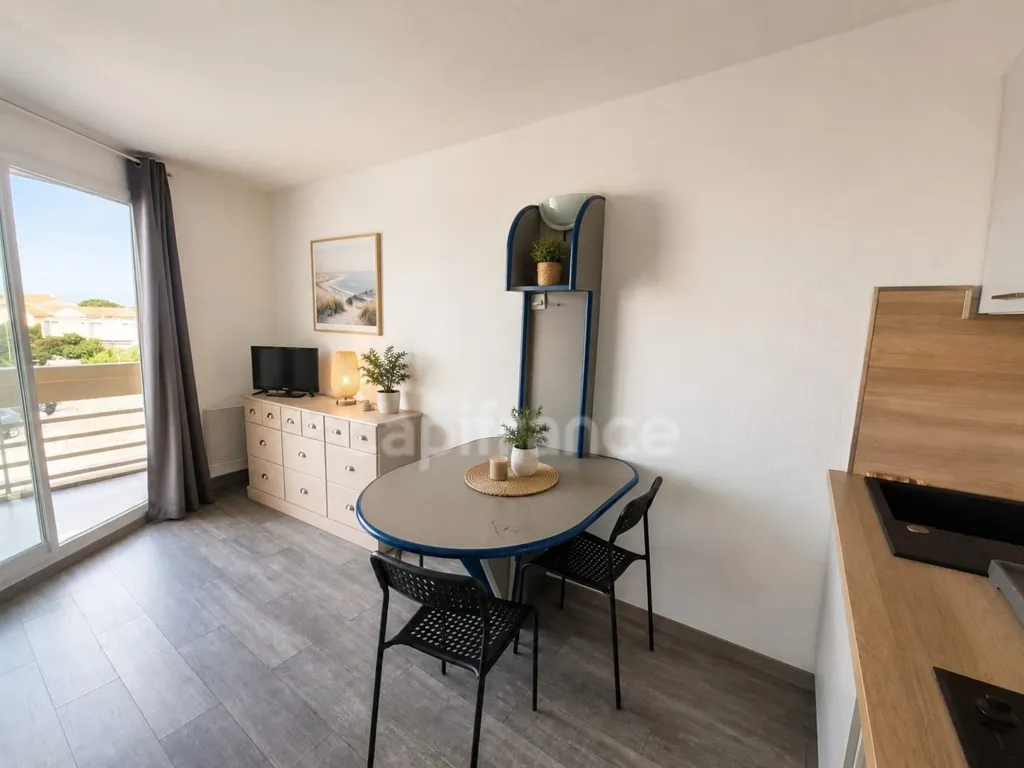 Sala da pranzo - Studio with Canigou View in Canet Plage Sud