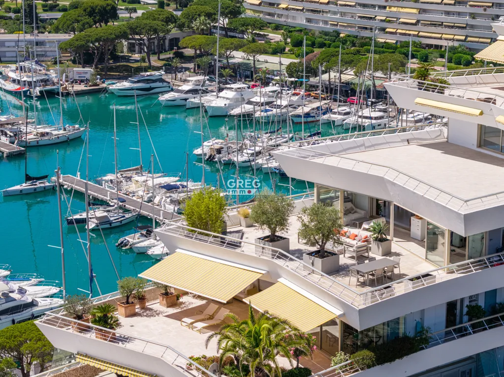 Vista aerea - Panoramic Sea View Penthouse in Nice Marina
