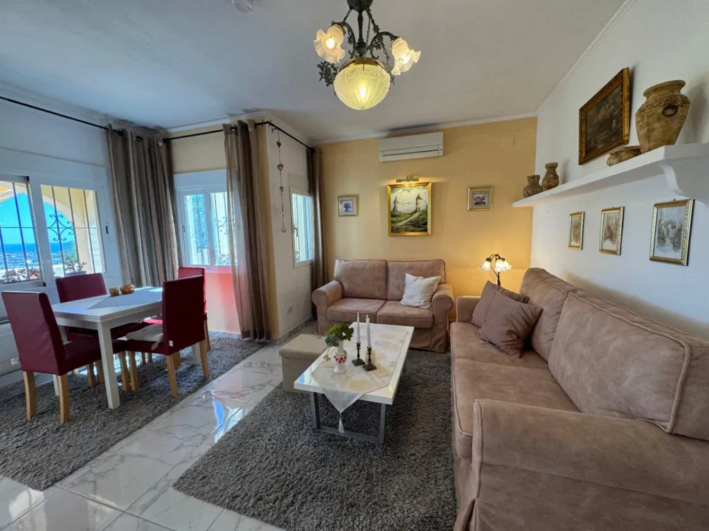 Séjour - Apartment with Sea Views and Pool in Teulada