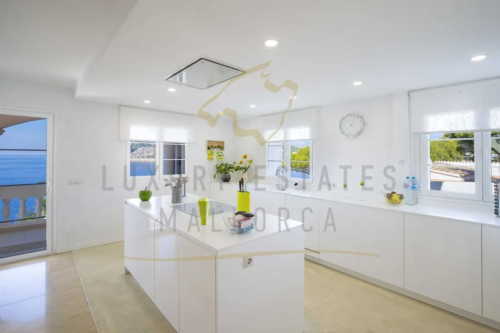 Kitchen - Partially Renovated Villa with Ocean Views in Camp de Mar