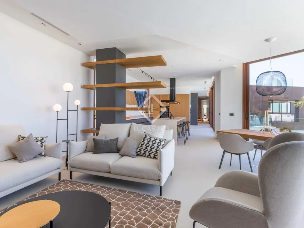 Living Room - Luxury Villa with Sea View in La Nucía