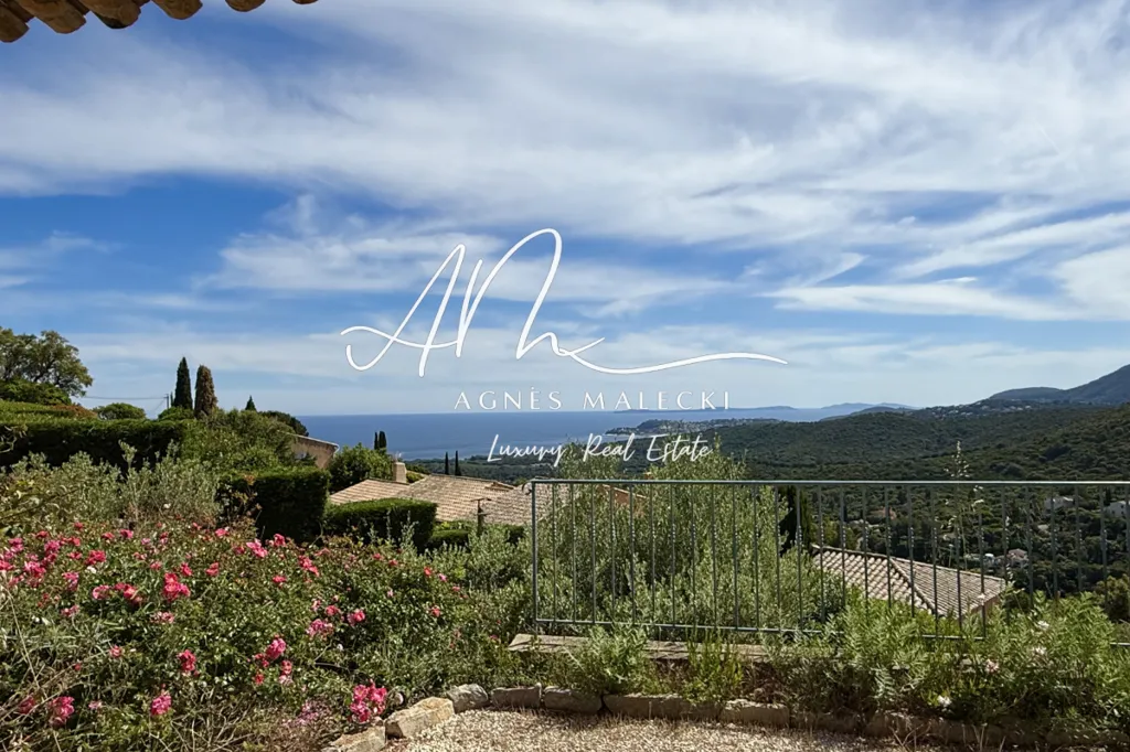 Terrasse - Villa Vue Mer dans Impasse Calme à La Croix-Valmer