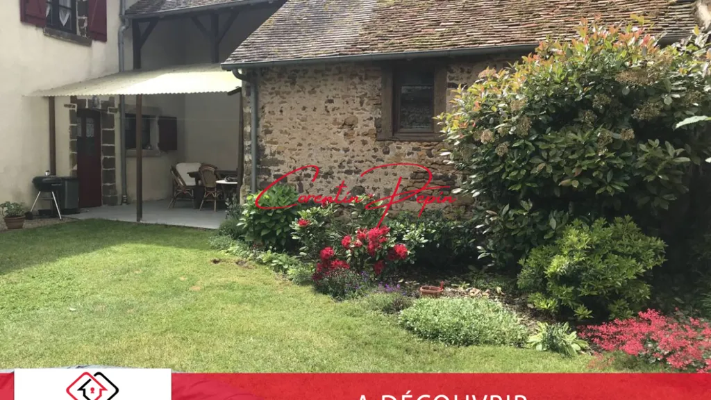 Giardino - Charming Red Stone House in Chaillac