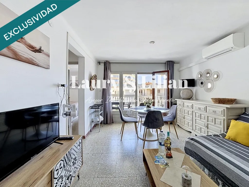 Séjour - Apartment with Sea View in Santa Margarida