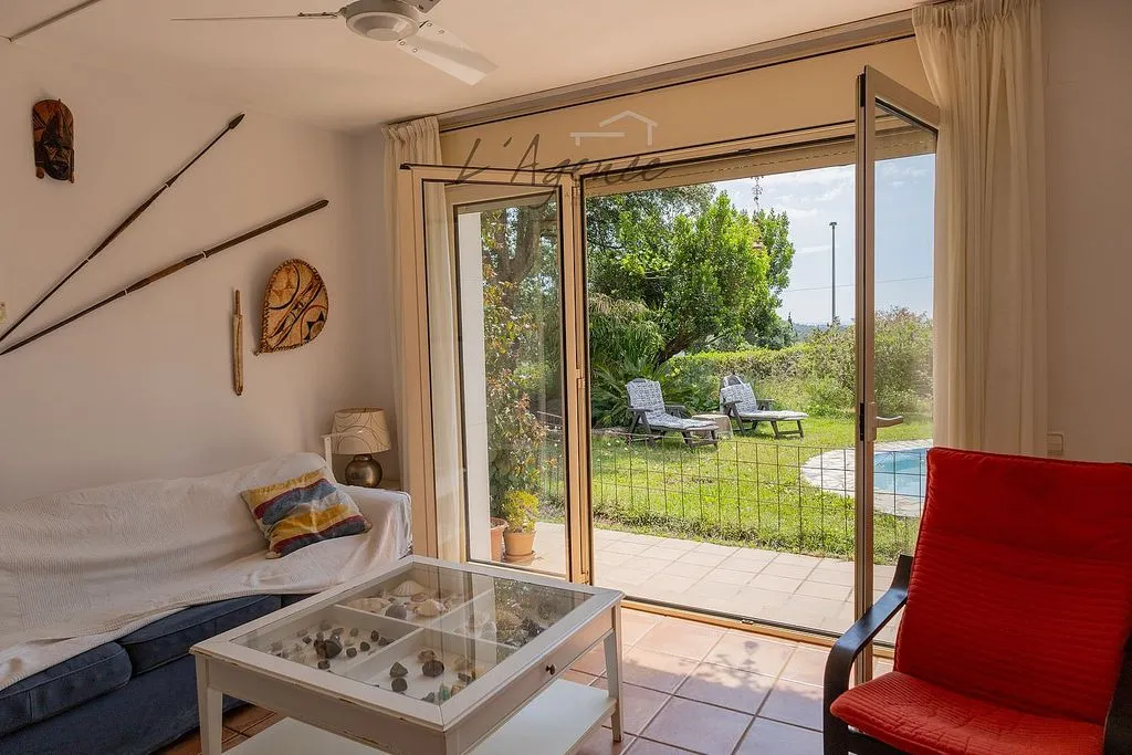 Soggiorno - Chalet with Pool and Sea View in Calonge