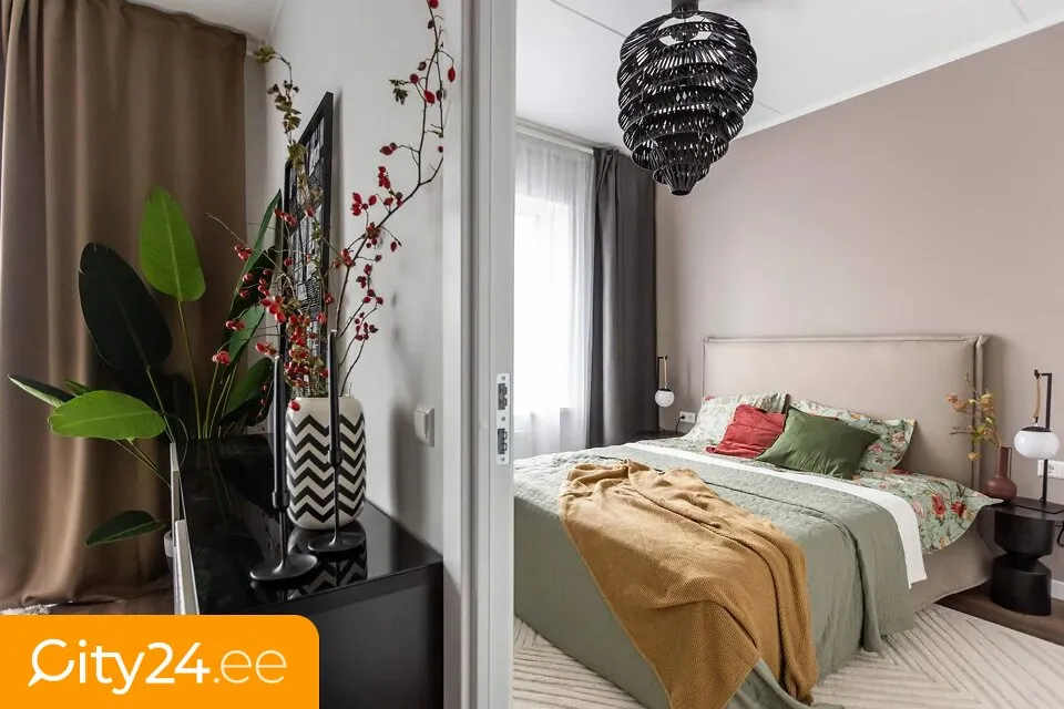 Chambres - Modern Flat with Balcony in Ķengarags, Riga