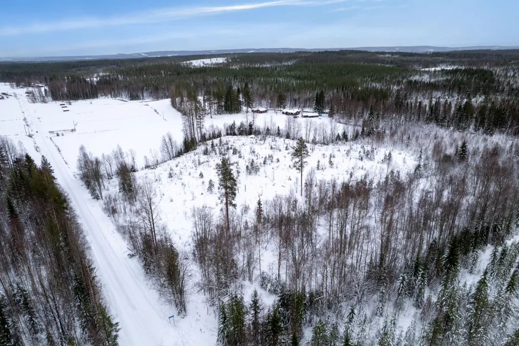 Õhuvaade - Unbuilt Plot with Natural Setting in Lövlund, Skellefteå