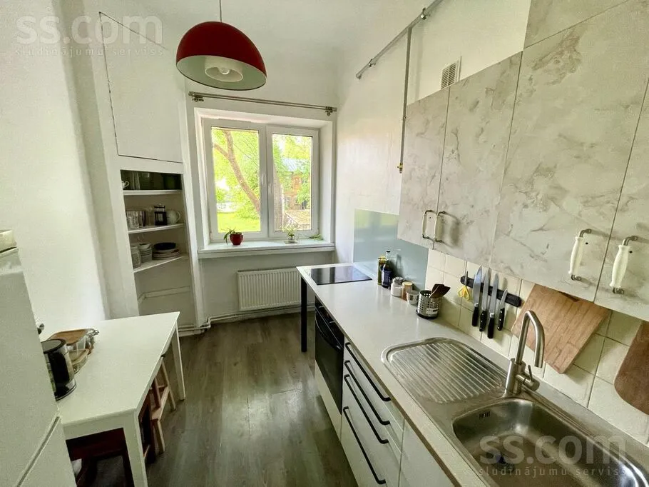 Cuisine - 2-Bedroom Flat with Regulated Heating in Riga Centre
