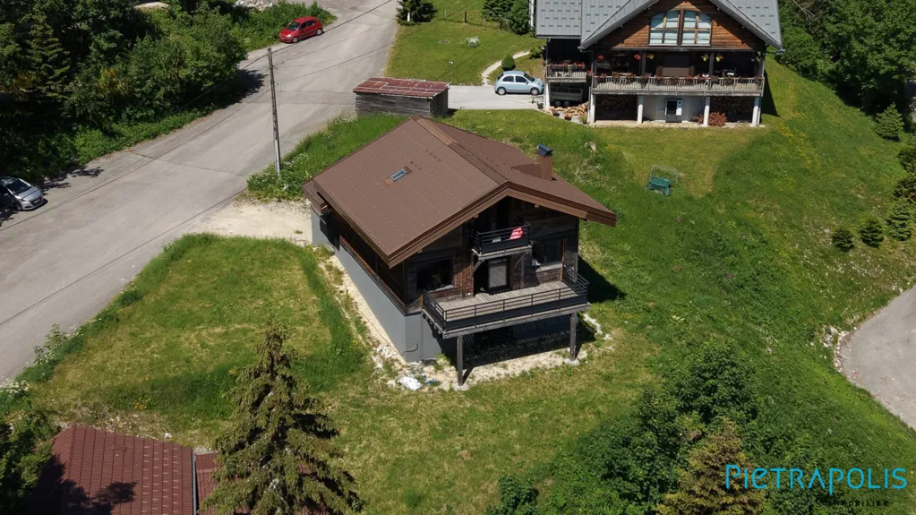 Õhuvaade - Chalet with Ski Access in La Mainaz