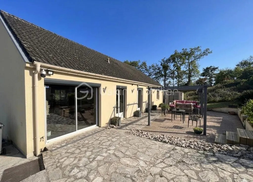 Terrass - Connected Ground Floor House with Pool near Etampes