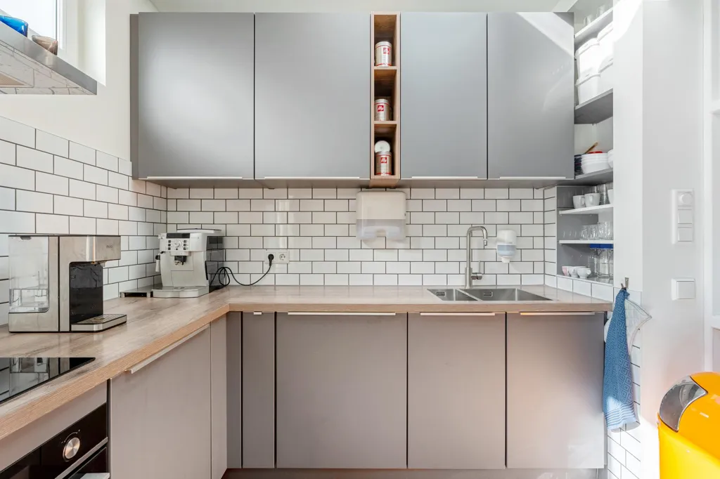 Köök - Galerijflat with Modern Kitchen in Provenierswijk