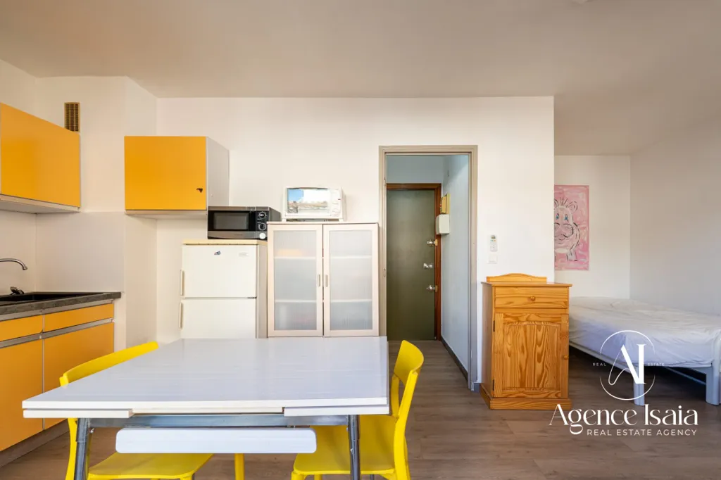 Köök - Studio with Terrace in Cavalaire-sur-Mer