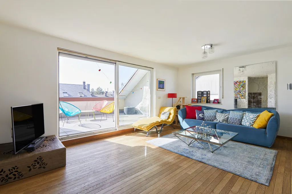 Séjour - Duplex 4 Chambres avec Terrasse à Mamer