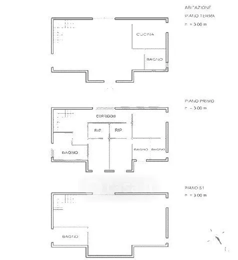 Plan - Restored Apartment in Historic Centre, Foligno