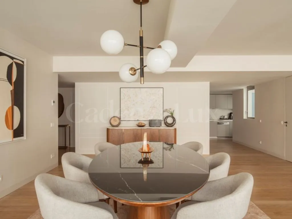 Sala da pranzo - Luxury Flat with Balconies in Lisbon