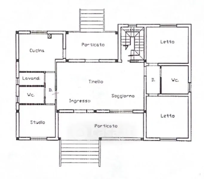 Plan - Villa with Pool in Copertino