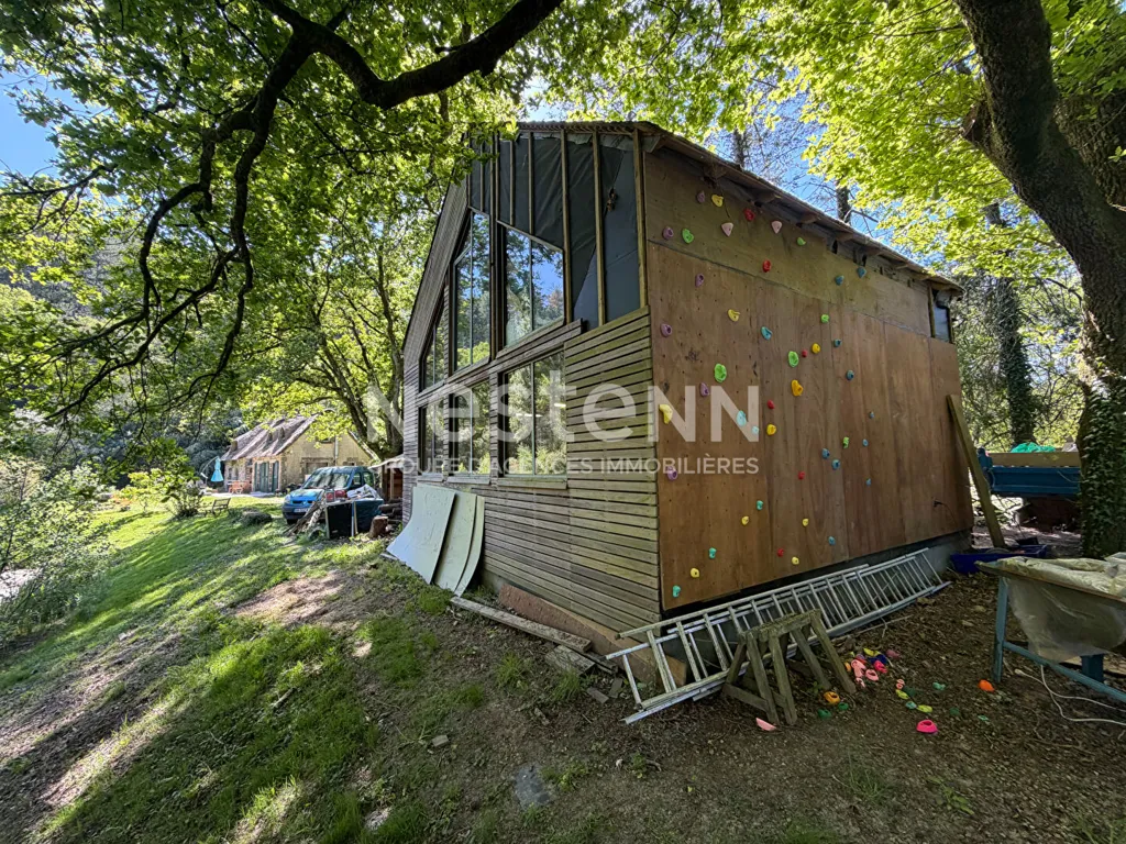 Extérieur - Moulin de Caractère avec Étang Privé près de Questembert