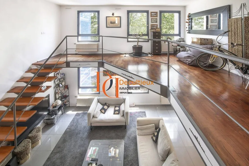 Elutuba - Luxury Duplex with River View in Lyon