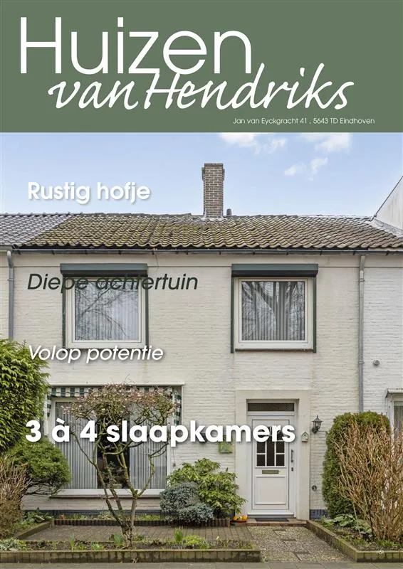 1950s Semi-Detached House with Garden in Burghplan, Eindhoven