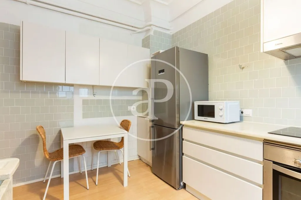 Köök - Luxury Apartment with River View in Valencia