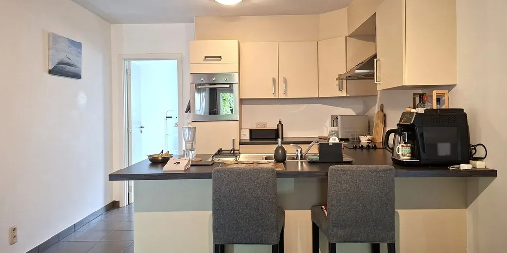 Köök - Ground Floor Apartment with Terrace in Leuven