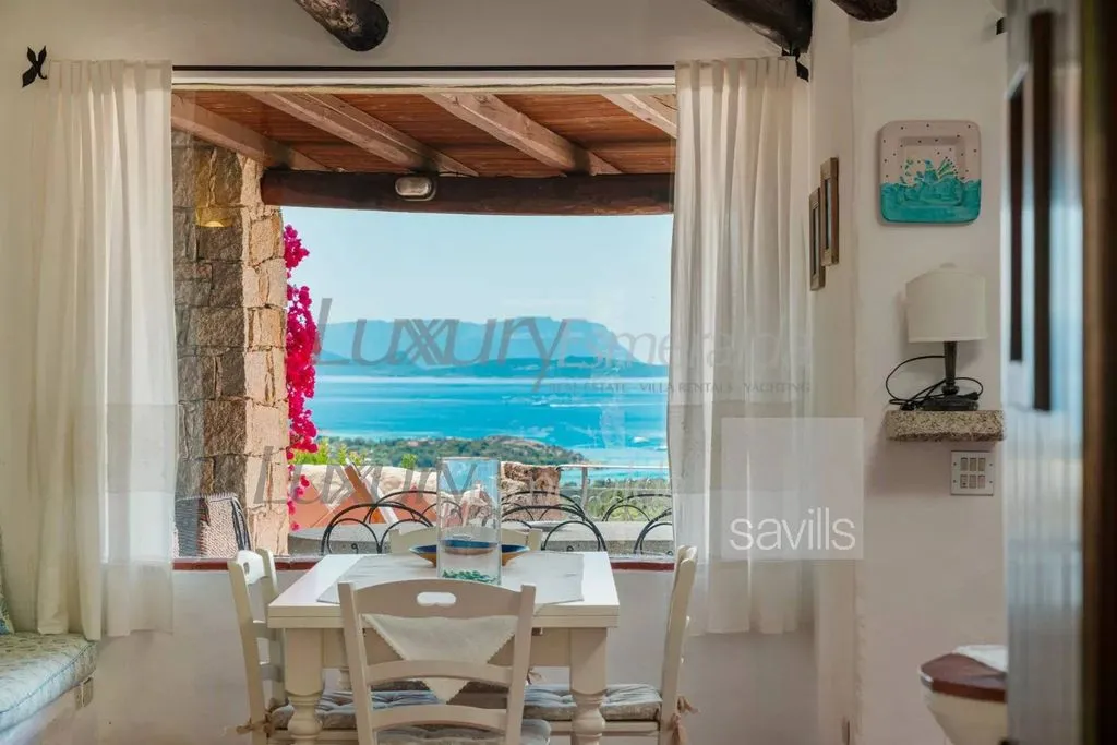 Söögituba - Luxury Villa with Sea View in Arzachena