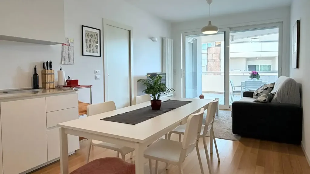 Söögituba - Modern Apartment with Sea View in Pesaro