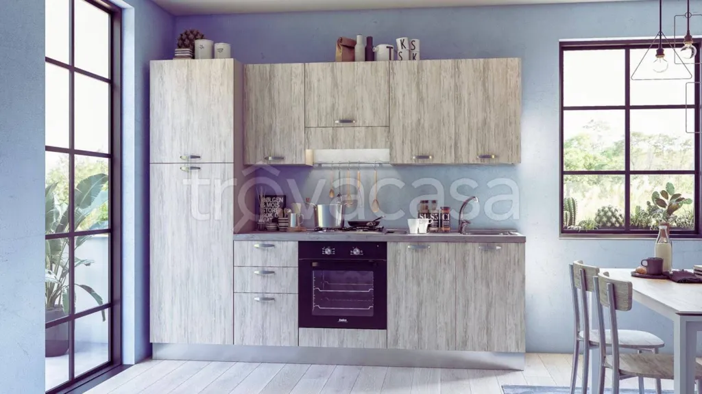Cuisine - Bungalow with Balcony in Torino