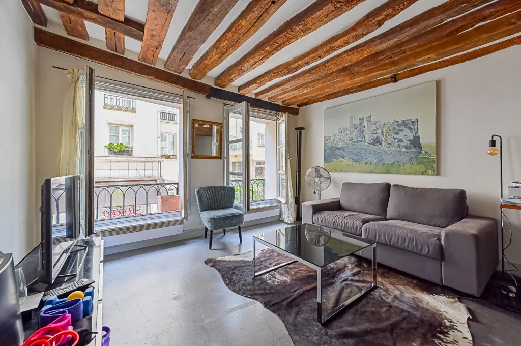 Elutuba - Charming 2-Piece Flat with Terrace in Paris 3e
