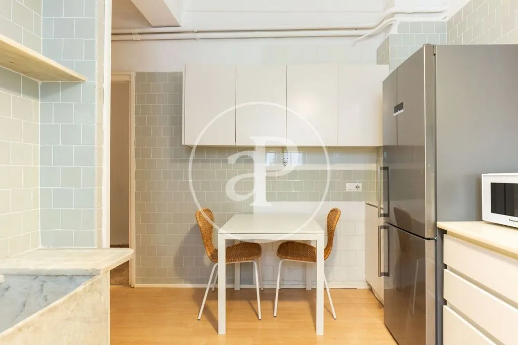 Köök - Luxury Apartment with River View in Valencia