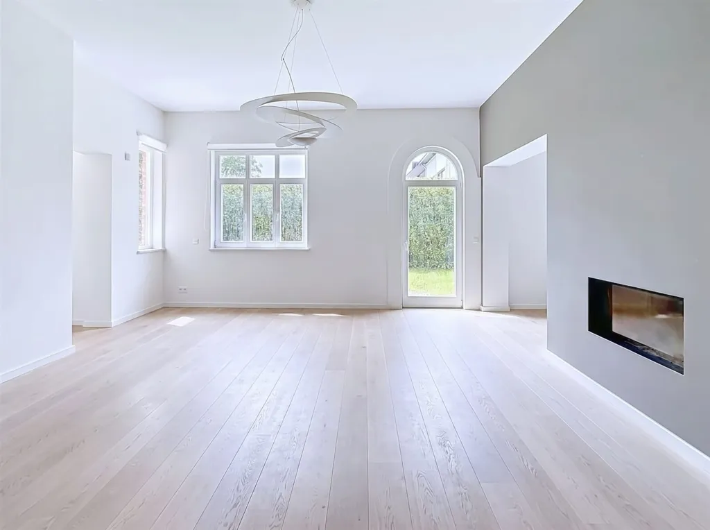 Séjour - Maison 3 Façades avec Ascenseur à Uccle