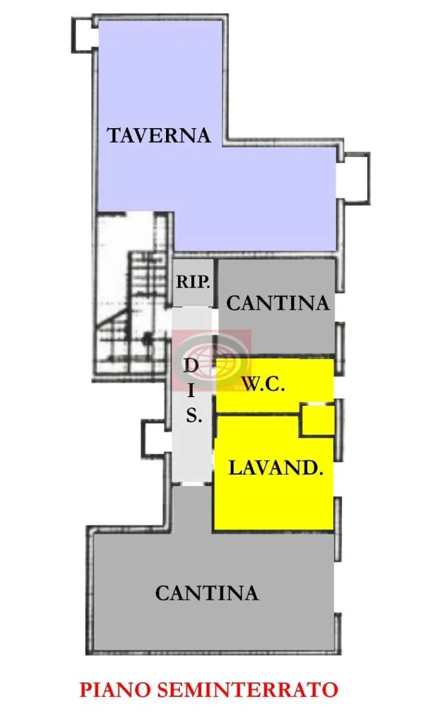 Plan - Villa with Private Garden in Cesena