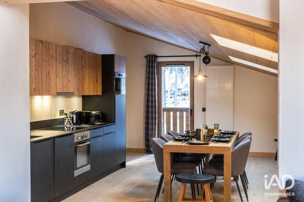 Köök - Duplex Apartment with Ski Access in La Plagne Montalbert