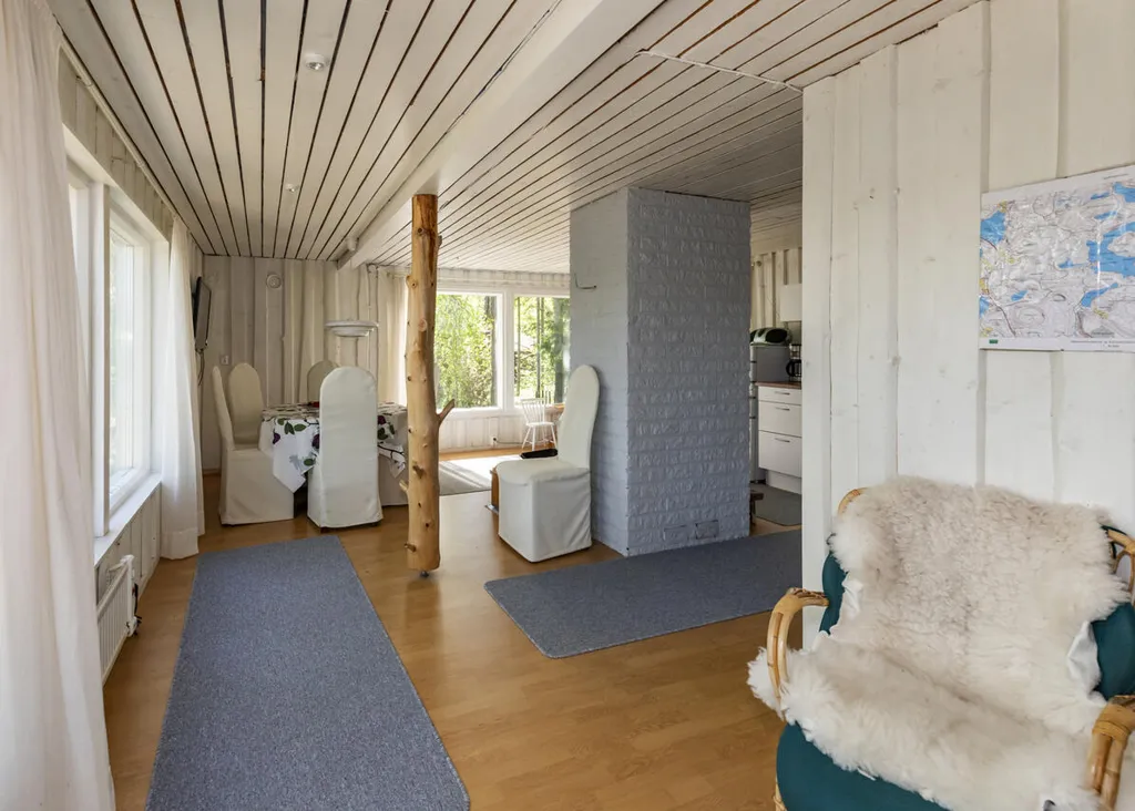 Séjour - Cottage with Private Lakefront in Iso-Ruokopuoli