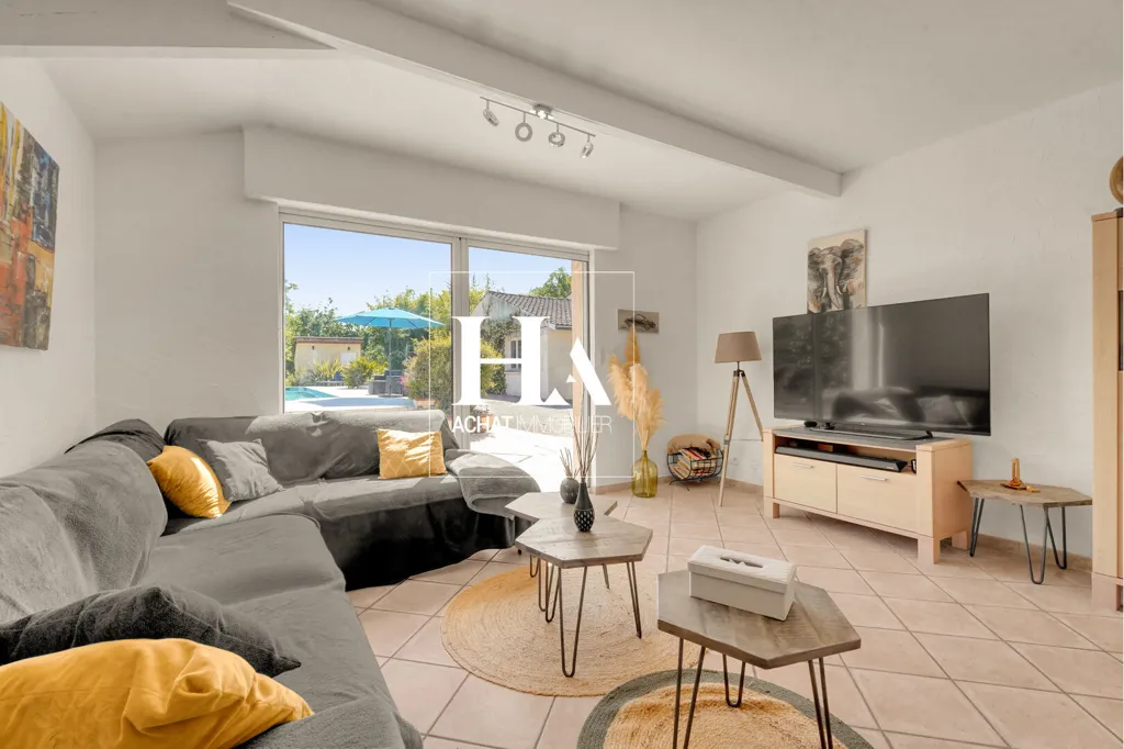 Soggiorno - Ground Floor House with Pool in Labastide Saint-Sernin