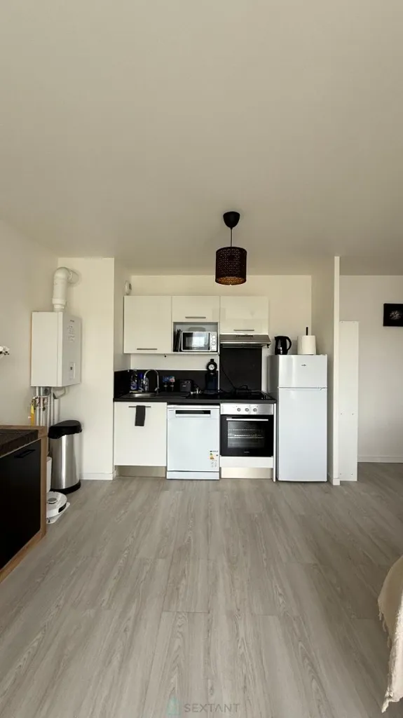 Cucina - Apartment with Terrace in Saint-Sever Area