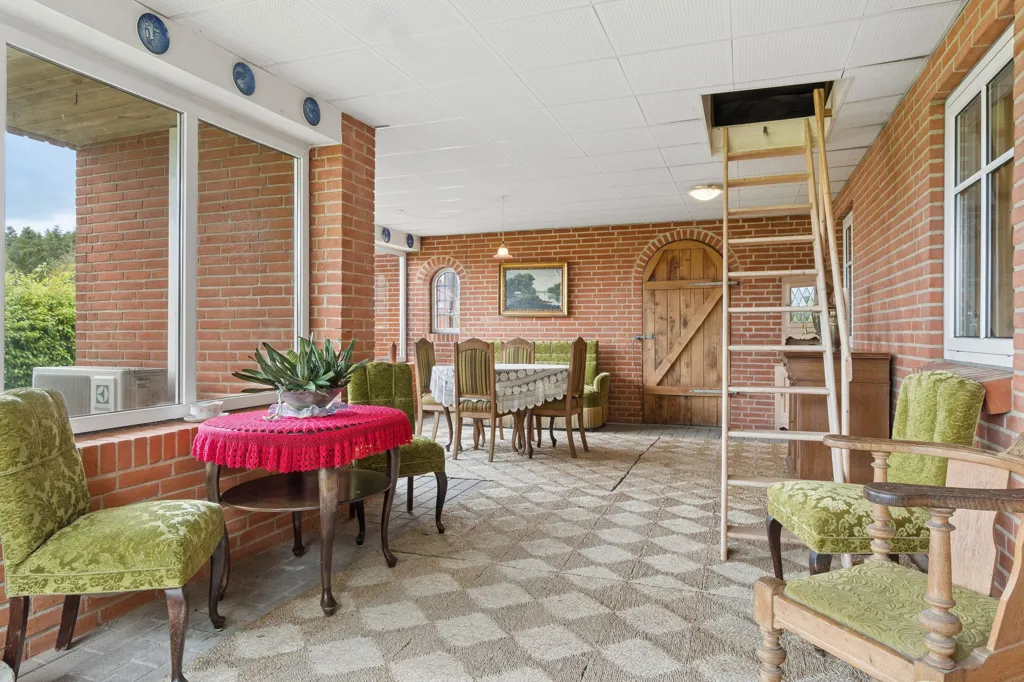 Terrass - Villa with Garden in Aalestrup