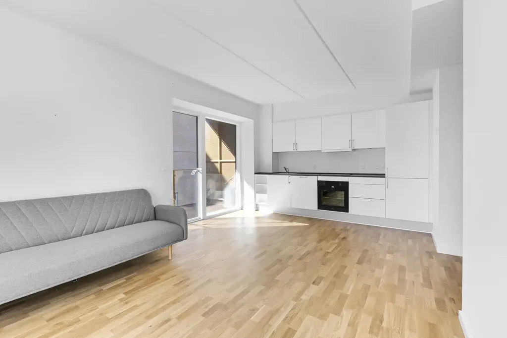 Soggiorno - 2-Bedroom Apartment with Balcony in Odense