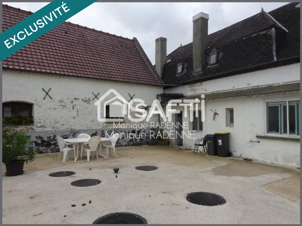Jardin - Maison individuelle en briques avec jardin à Bailleulmont