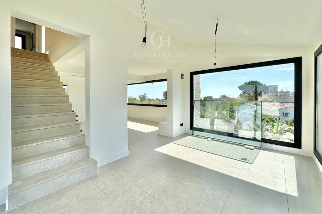 Séjour - Modern Villa with Sea View in Jávea