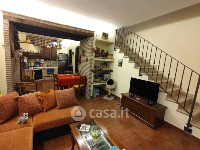 Séjour - Terraced House with Sea View in Aci Catena