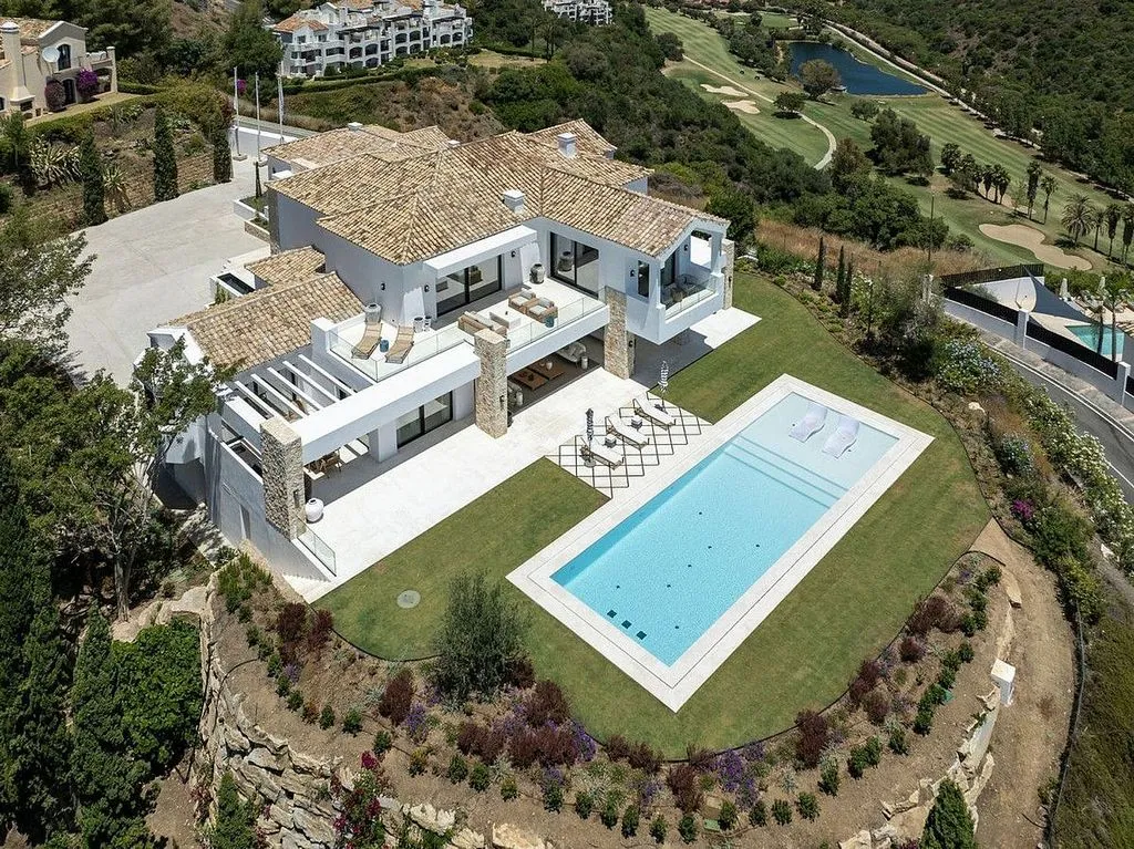 Õhuvaade - Modern Villa with Pool in Benahavís
