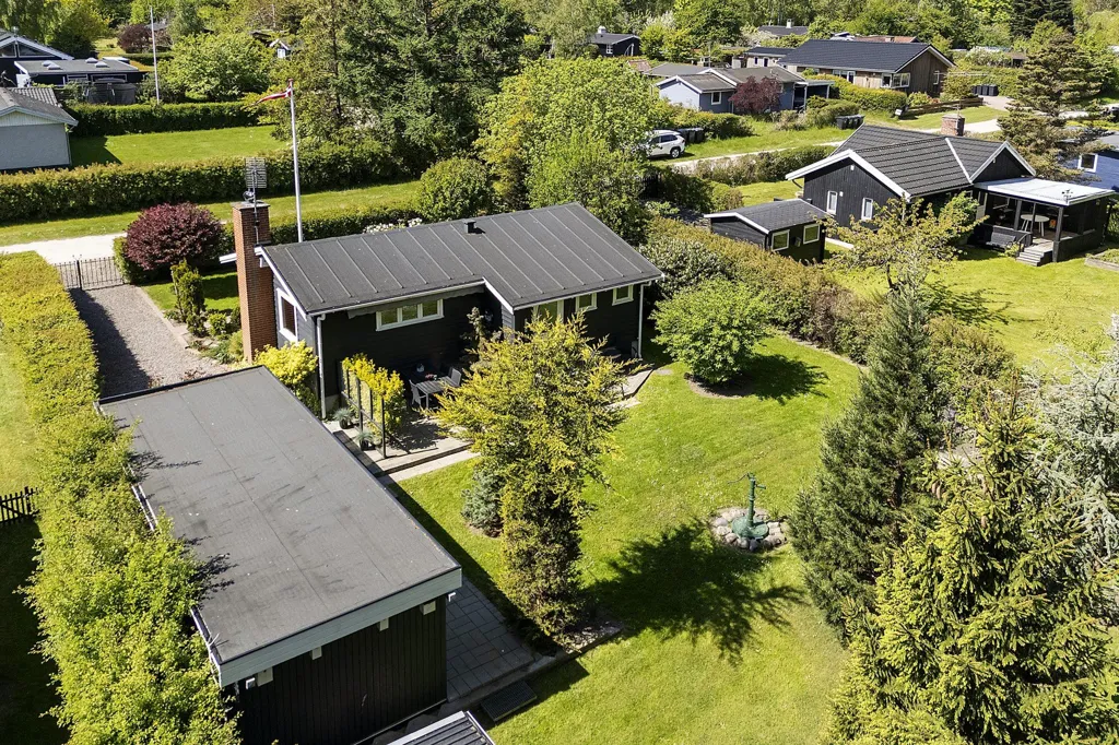 Vista aerea - Cottage with Fjord View in Bognæs