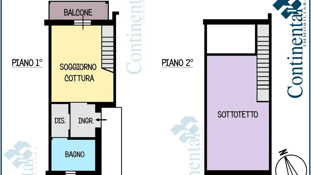 Plan - Modern Apartment with Balcony in Lenna