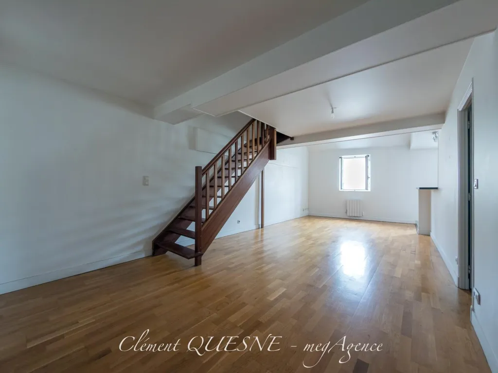 Soggiorno - Duplex with Sea View in Dieppe Centre