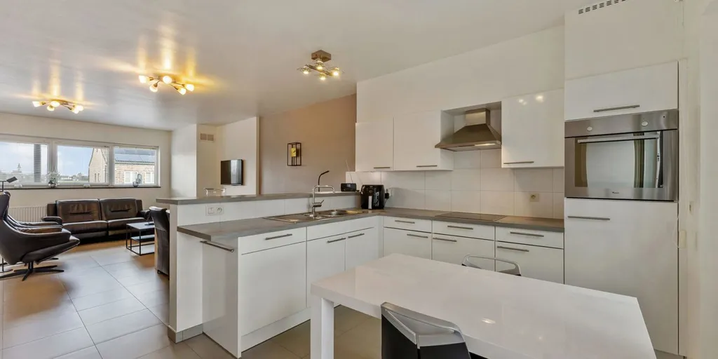 Cucina - Duplex Apartment with Veranda in Riemst