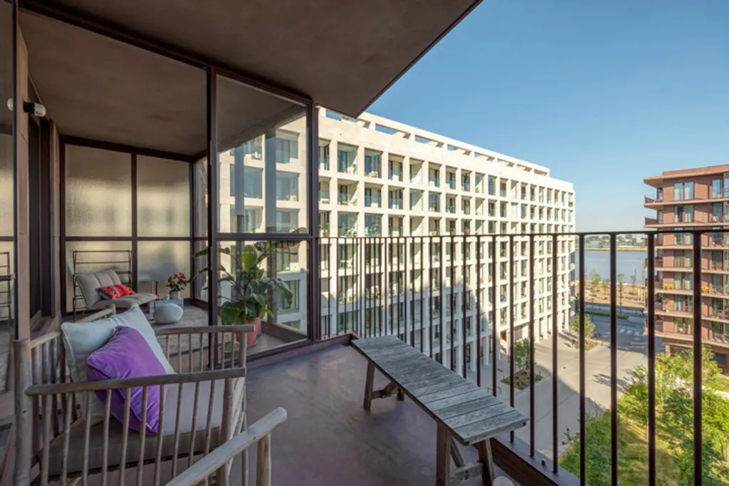 Balcon - Appartement avec Vue sur la Schelde à Anvers