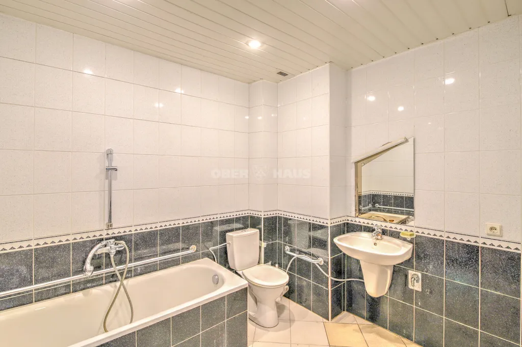 Salles de bain - 4-Bedroom Apartment with Traditional Features in Vilnius