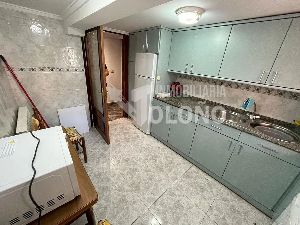 Köök - Ground Floor Apartment with Garden in Haro